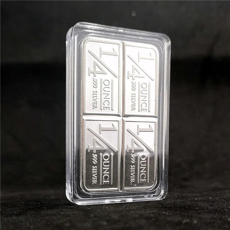 Stagecoach Silver Bar -1/4 Divisible Bar