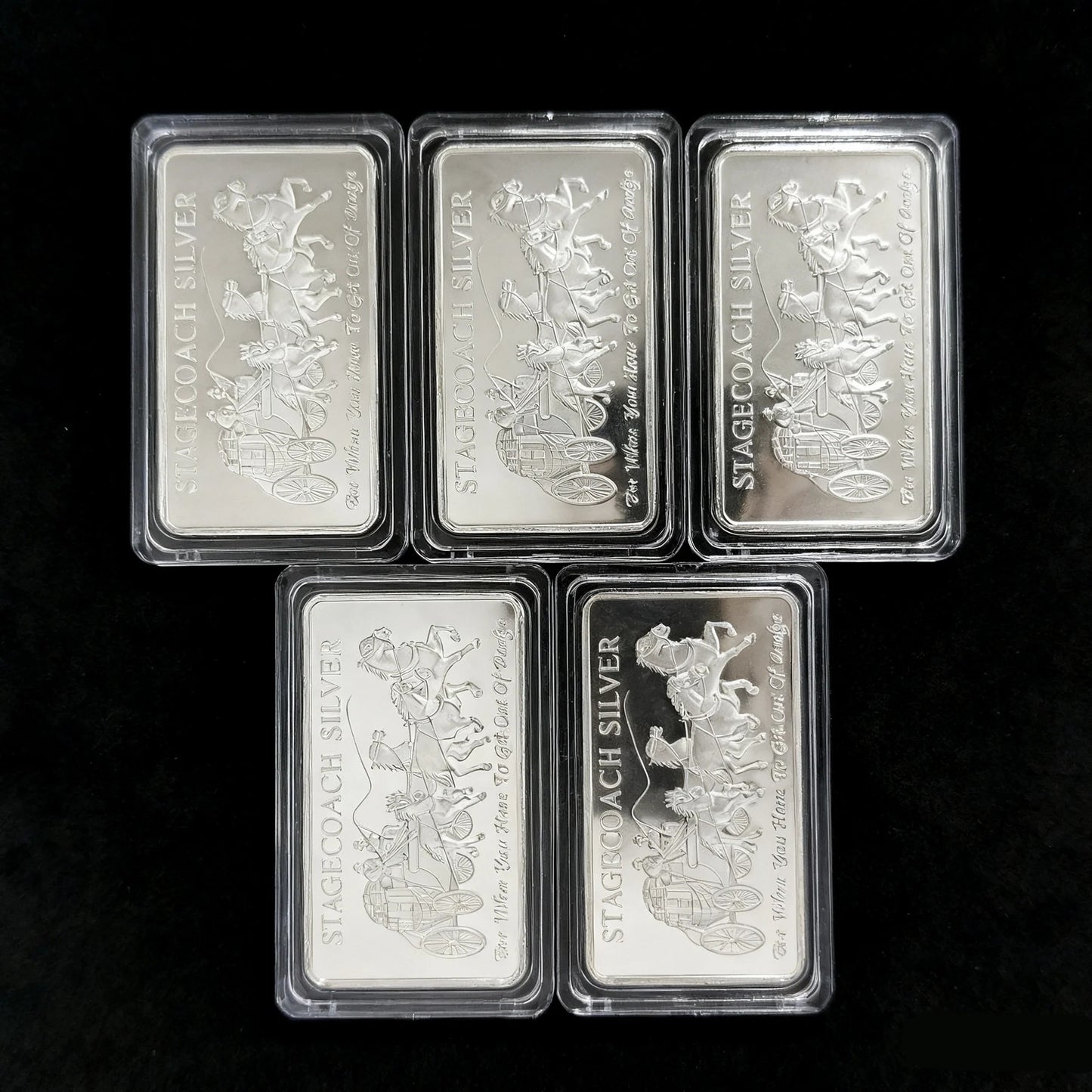 Stagecoach Silver Bar -1/4 Divisible Bar