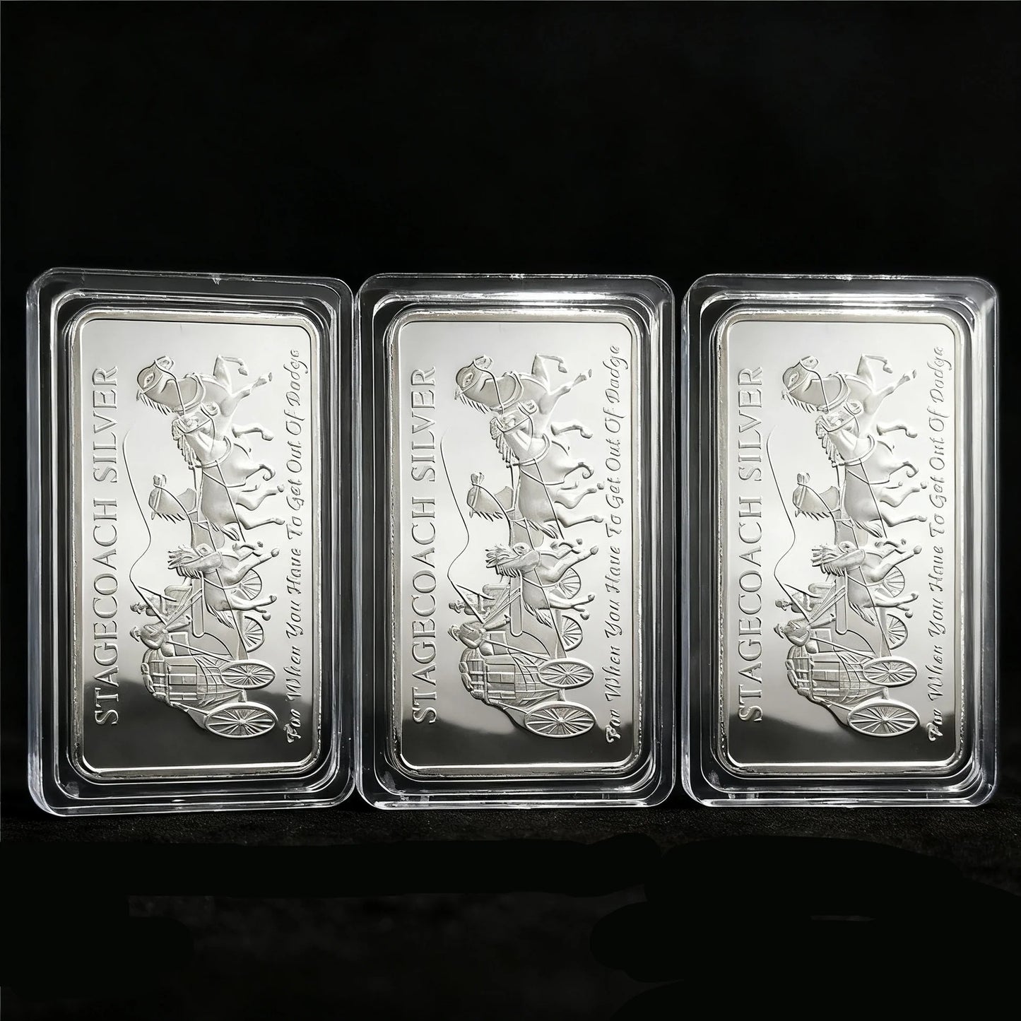 Stagecoach Silver Bar -1/4 Divisible Bar