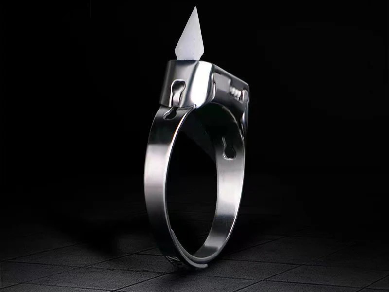 Multifunctional Self-Defense Ring