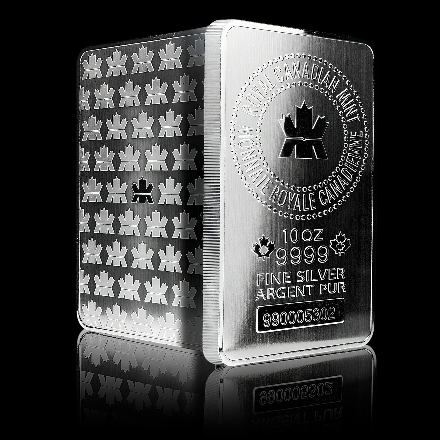 Royal Canadian Mint 10 oz Silver Bar