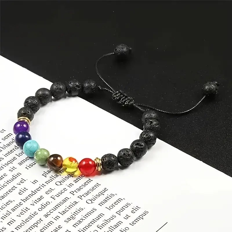 7 Chakra Life Tree Natural Stone Bracelets