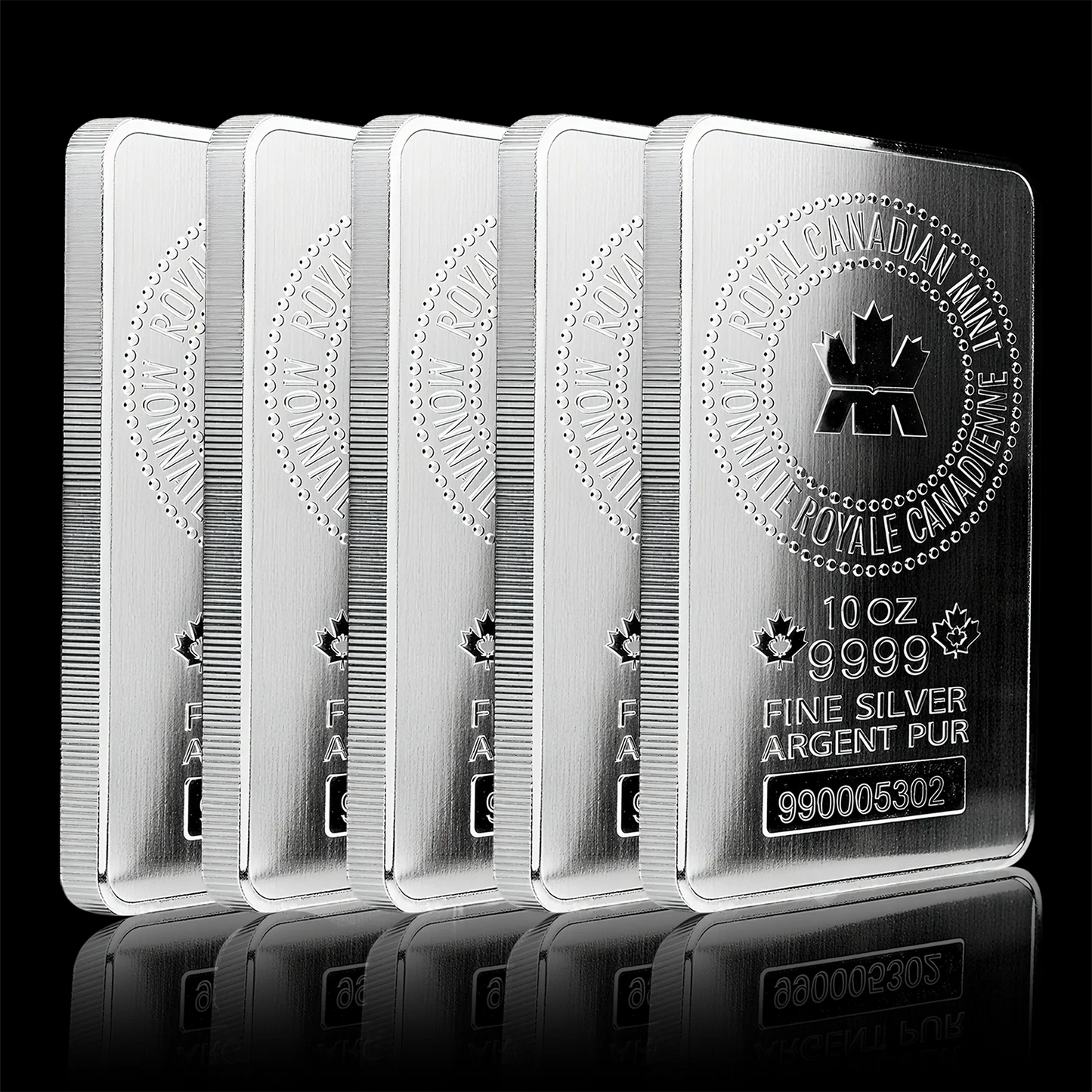 Royal Canadian Mint 10 oz Silver Bar