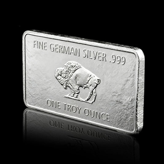 Germany Buffalo Silver Bar (1 Troy Ounce)