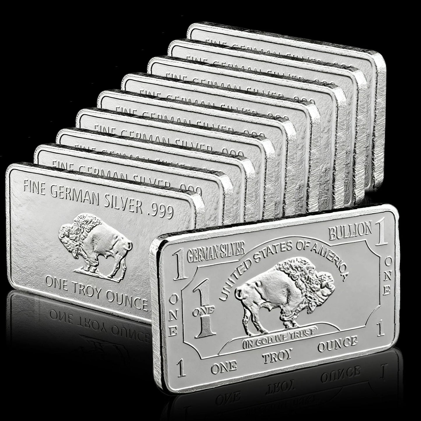 Germany Buffalo Silver Bar (1 Troy Ounce)