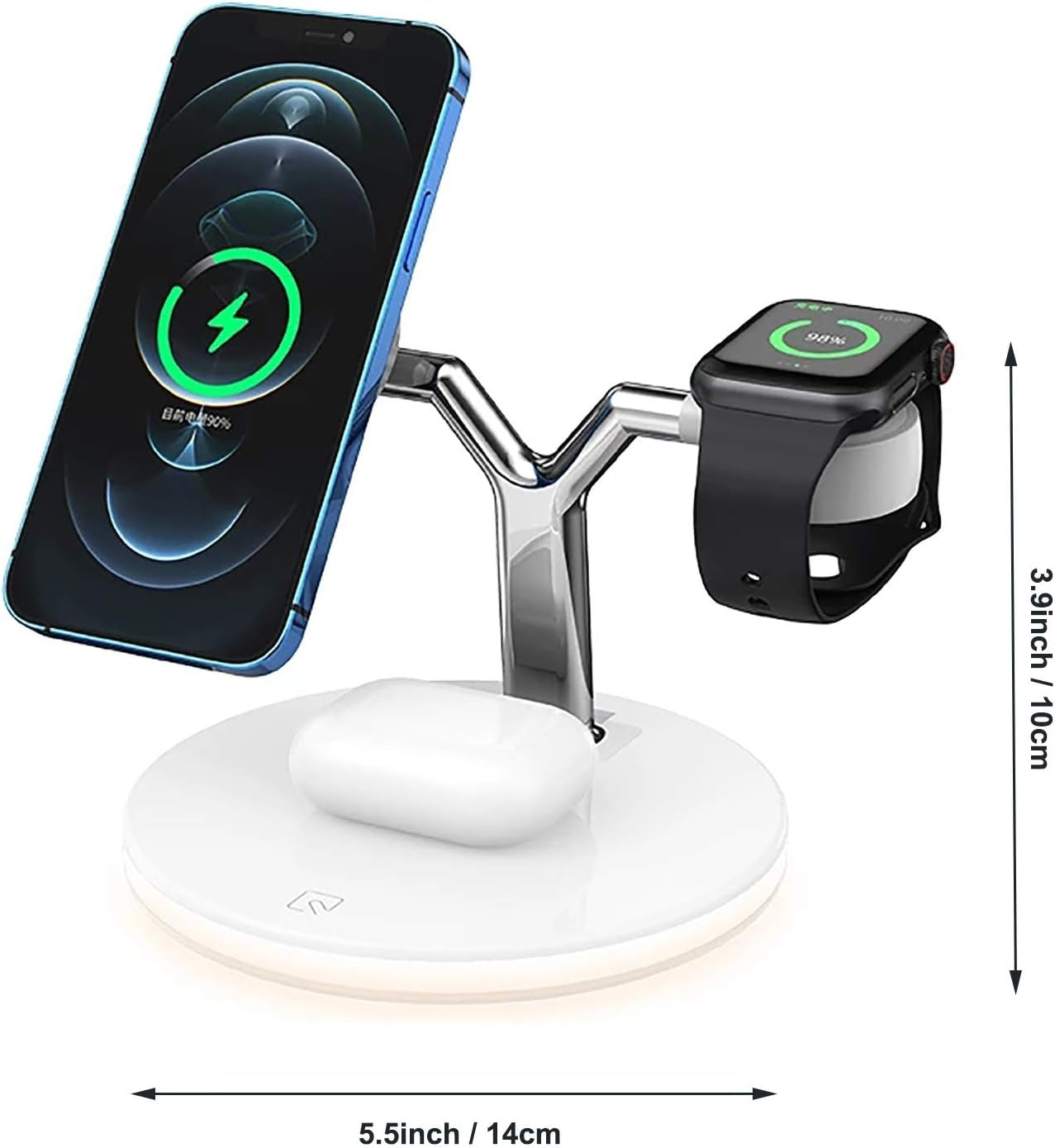 3 in 1 Magnetic Wireless Charging Station
