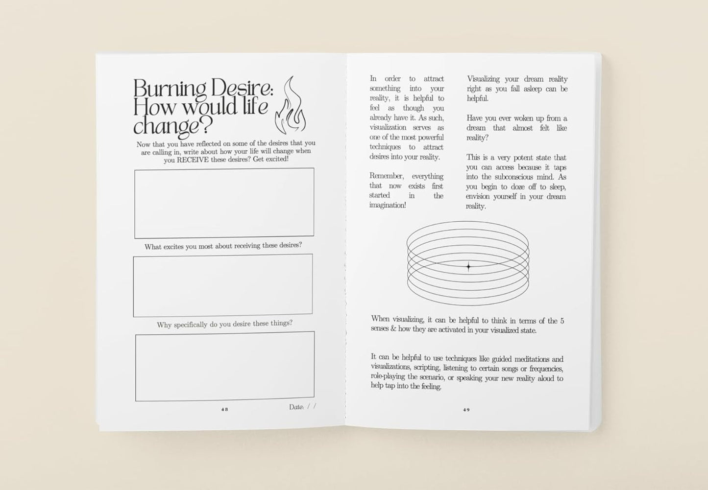 The Miracle Journal: Your Guided Manifestation & Gratitude Journal