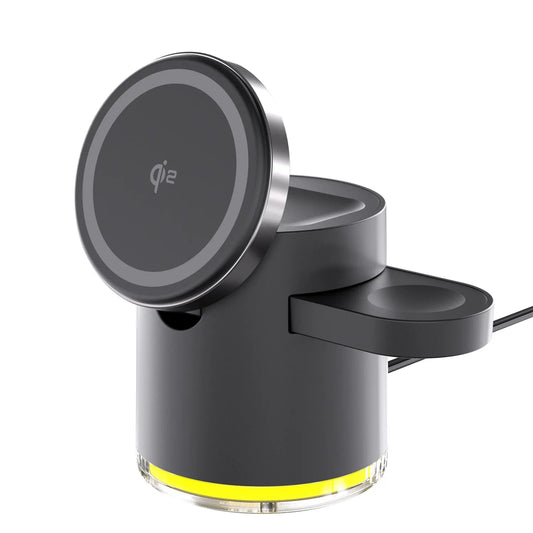 Qi2 Certified 3 in 1 Magnetic Wireless Charging Station