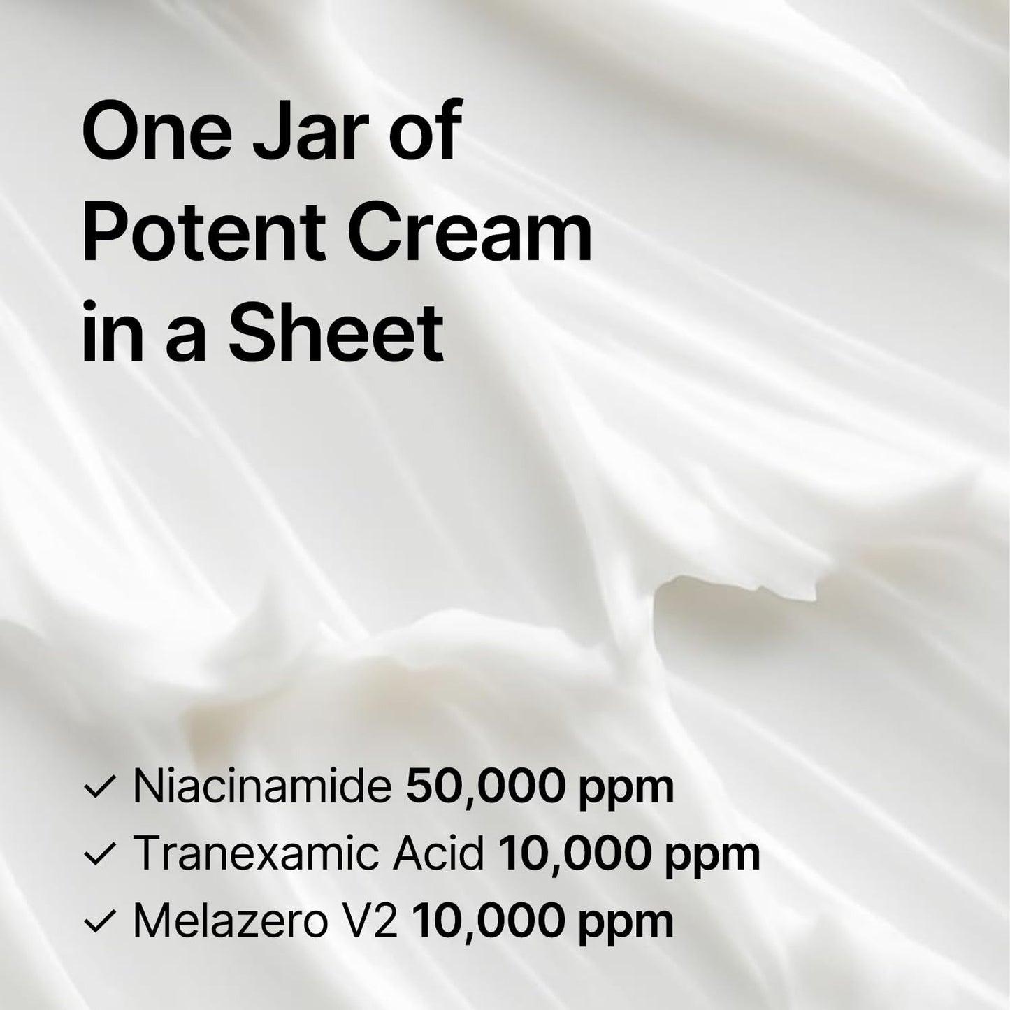 Pore+ Dark Spot Brightening Cream Mask 4 Sheets