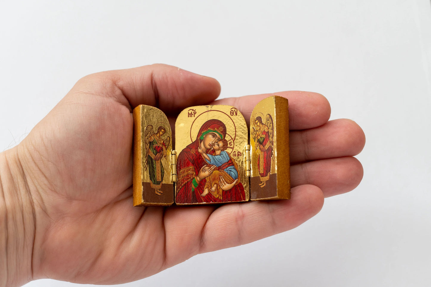 Holyart Triptych Mini Mary with Child