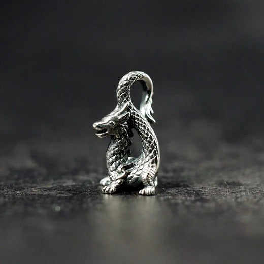 Silver Qilin Pendant