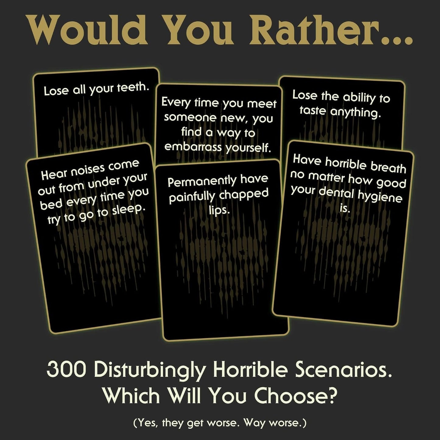 I Choose Death Card Game