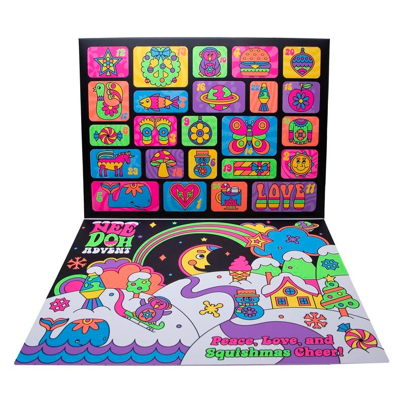 NeeDoh Squishmas 2025 Advent Calendar- 24 Days