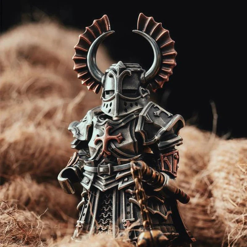 Crimson Templar Figurine Statue Ornament