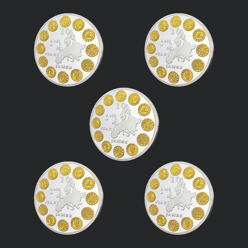 EU 10th Anniversary Commemorative Coin