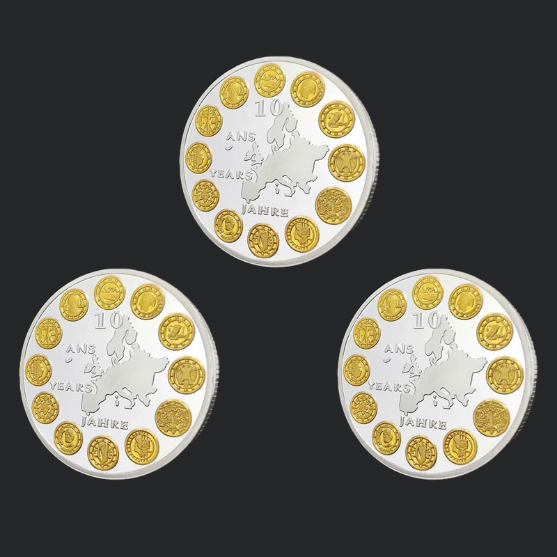 EU 10th Anniversary Commemorative Coin