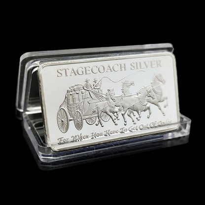 Stagecoach Silver Bar -1/4 Divisible Bar