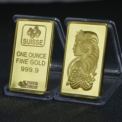 Suisse Lady Fortuna Gold Bar