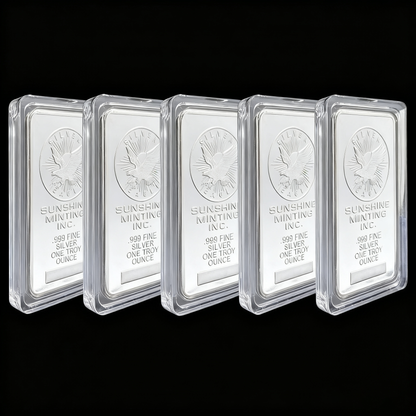 1 oz Sunshine Minting Silver Bar