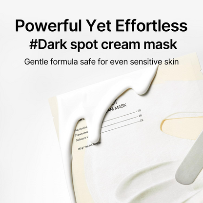 Pore+ Dark Spot Brightening Cream Mask 4 Sheets