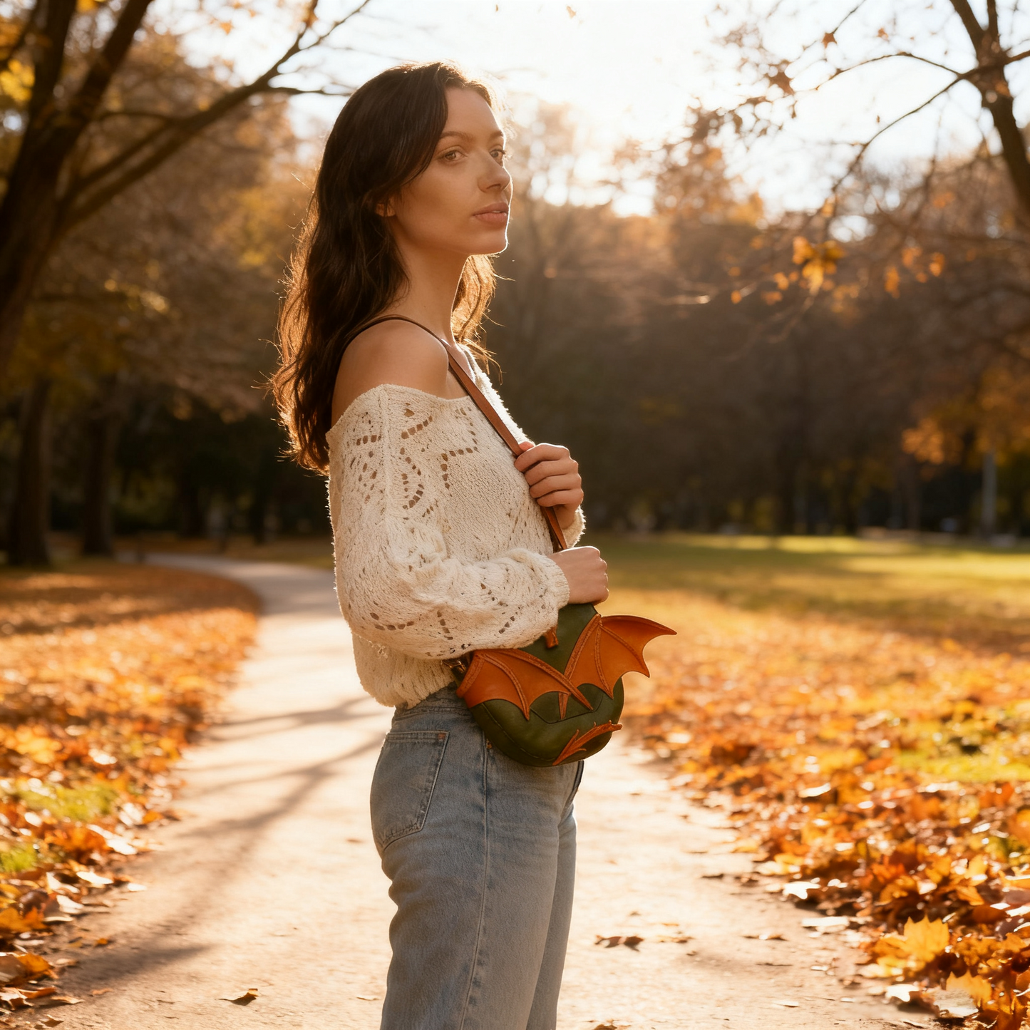 Handmade Dragon Magic Bag