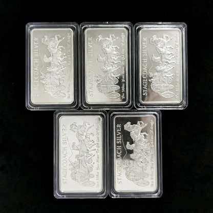 Stagecoach Silver Bar -1/4 Divisible Bar