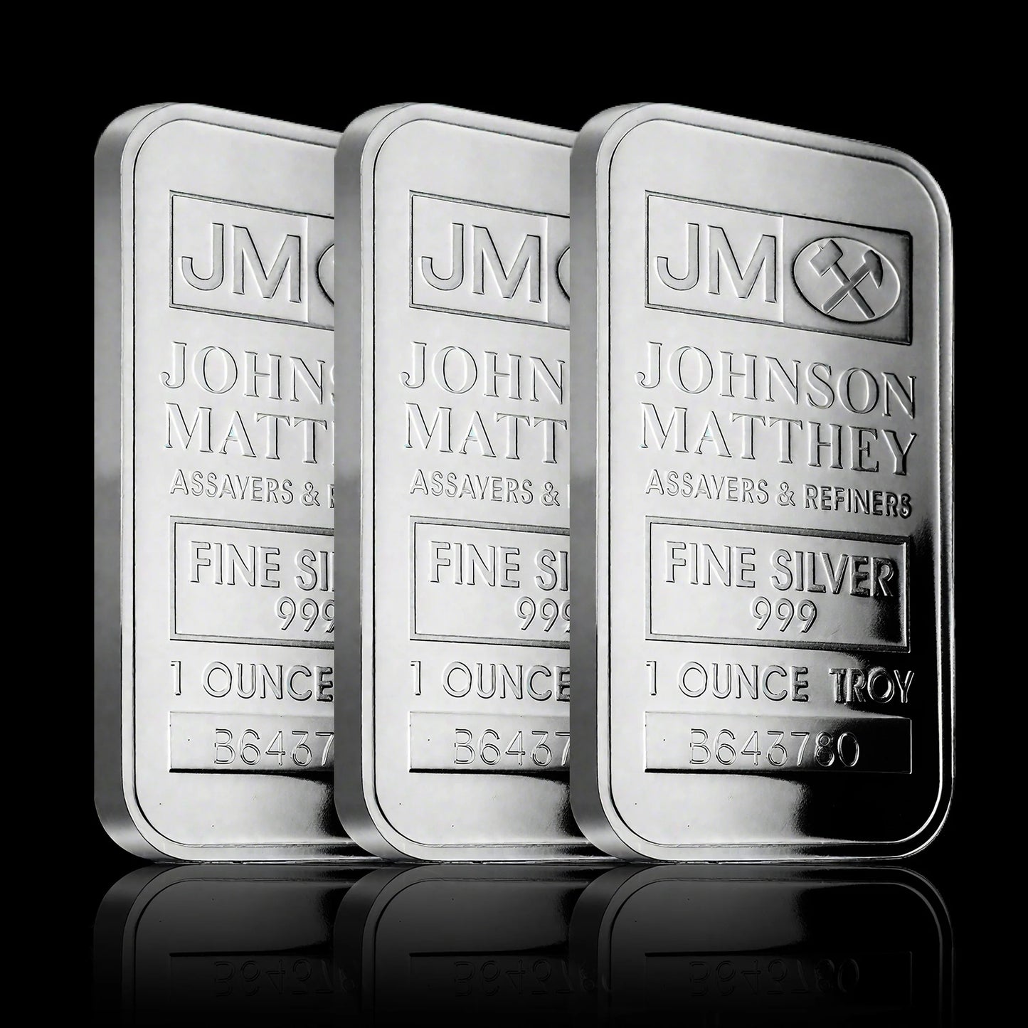 Johnson Matthey Silver Bars