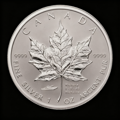 2021 Canadian Maple Leaf - 1 Troy Ounce .9999 Silver Coin