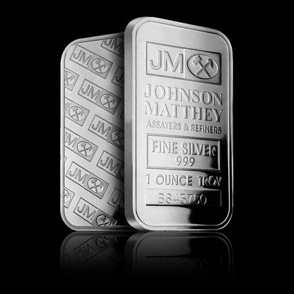 Johnson Matthey Silver Bars