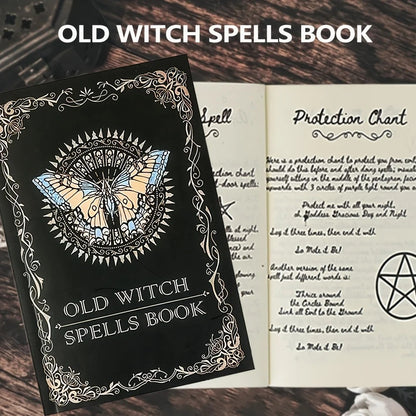 Old Witch Spells Book