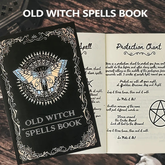 Old Witch Spells Book