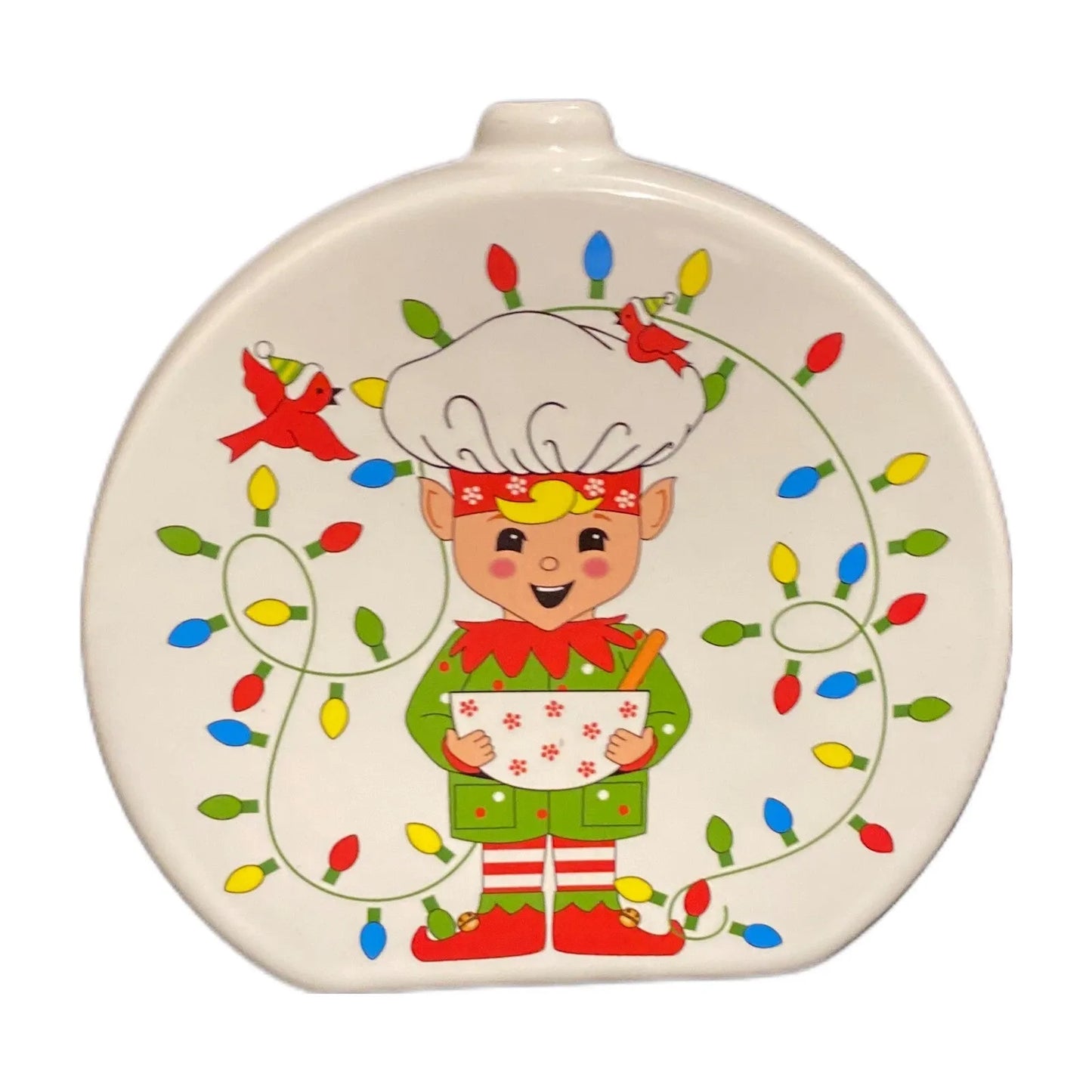 Temptations Christmas Recipe Tabletop Ornament