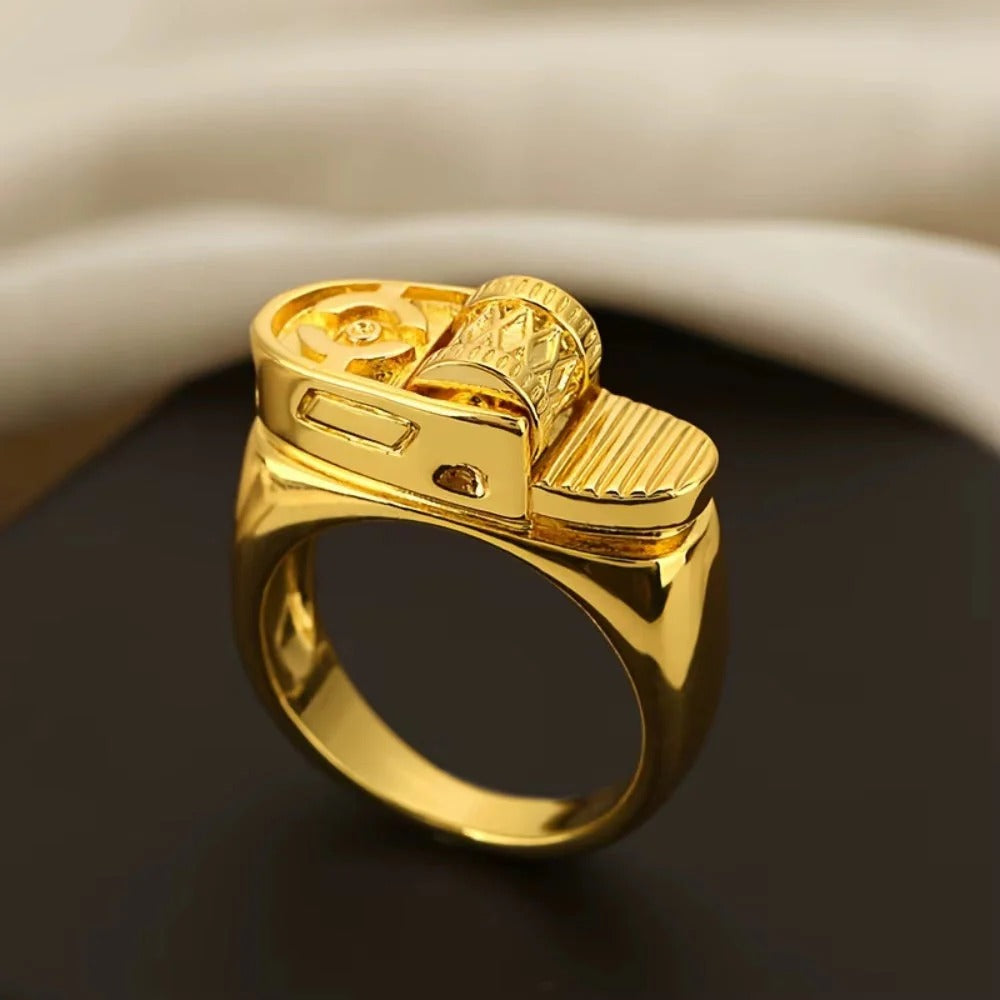 Fashionable And Creative Lighter Ring