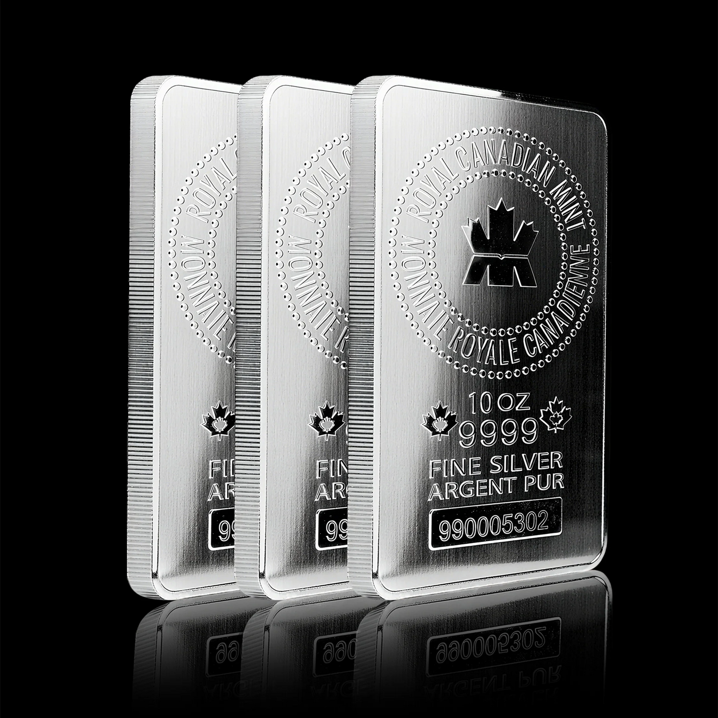 Royal Canadian Mint 10 oz Silver Bar