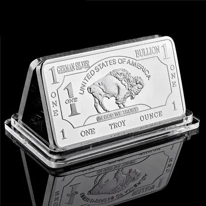 Germany Buffalo Silver Bar (1 Troy Ounce)