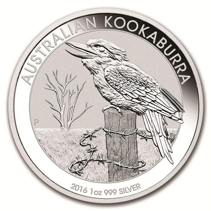 2016 Australia 1 oz Silver Kookaburra Coin