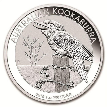 2016 Australia 1 oz Silver Kookaburra Coin