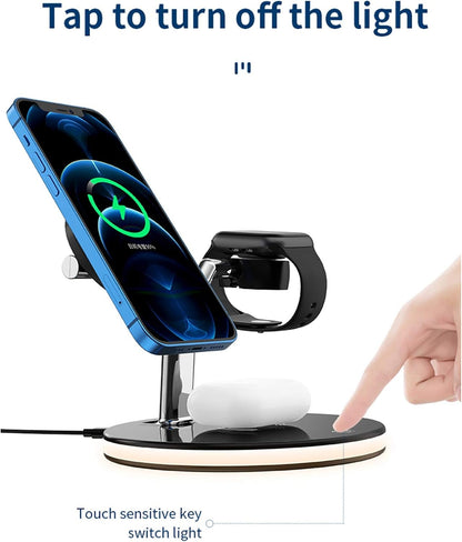 3 in 1 Magnetic Wireless Charging Station