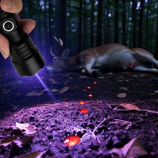 Blood Tracking Flashlight for Hunting