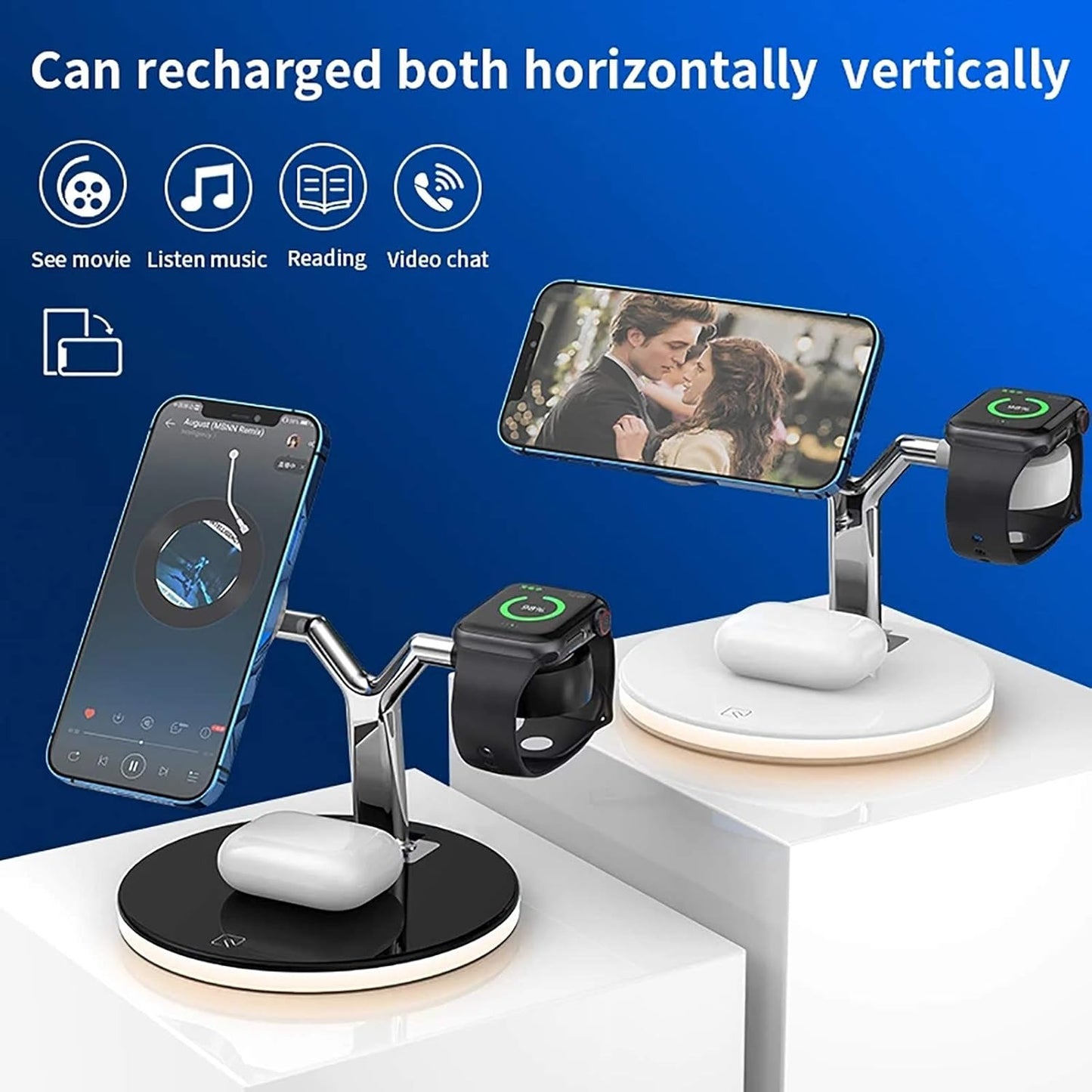 3 in 1 Magnetic Wireless Charging Station