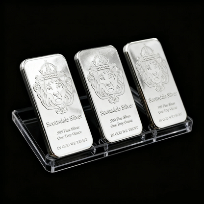 Scottsdale Silver 1 Troy oz .999 Fine Silver Bar