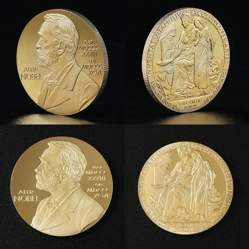 Alfred Bernhard Nobel Gold Coin
