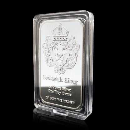 Scottsdale Silver 1 Troy oz .999 Fine Silver Bar
