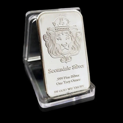 Scottsdale Silver 1 Troy oz .999 Fine Silver Bar