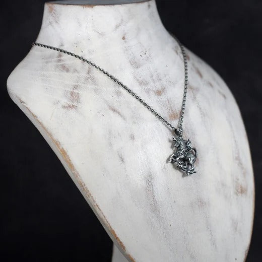 Silver Qilin Pendant