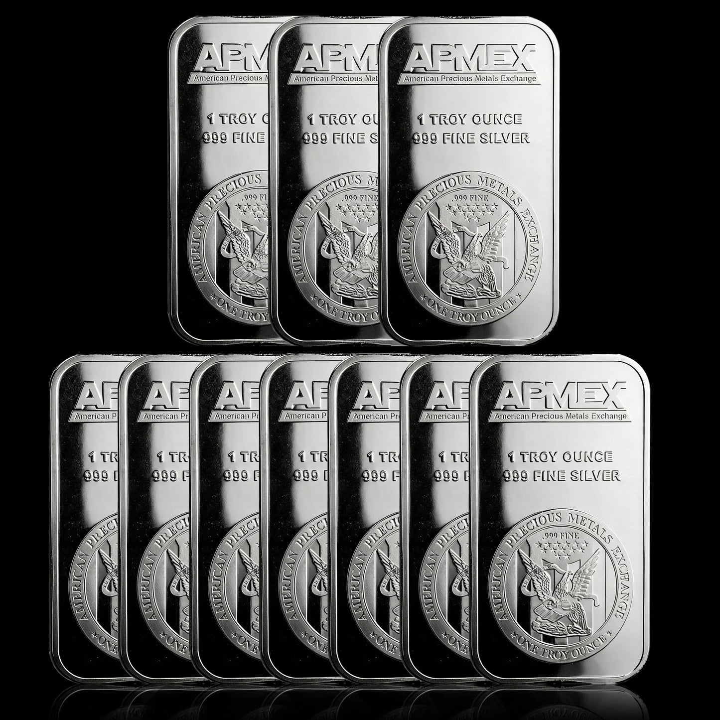 999 Fine Pure APMEX Silver Bar