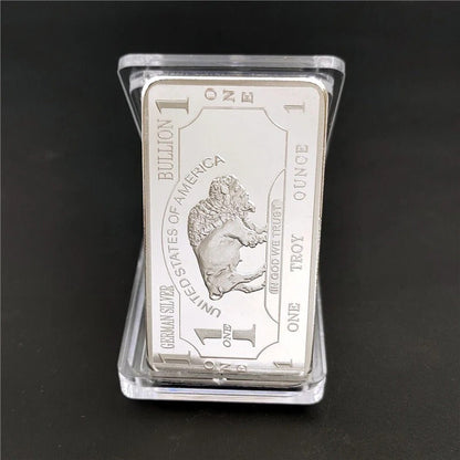Germany Buffalo Silver Bar (1 Troy Ounce)