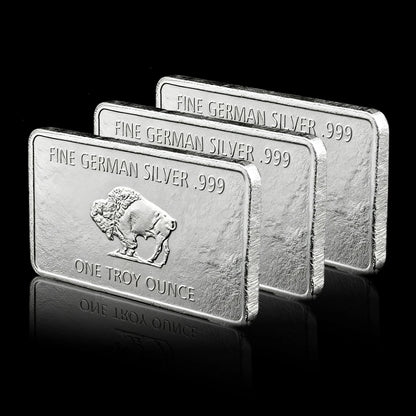 Germany Buffalo Silver Bar (1 Troy Ounce)