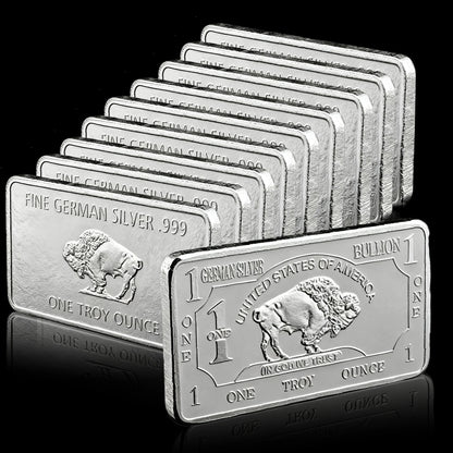 Germany Buffalo Silver Bar (1 Troy Ounce)