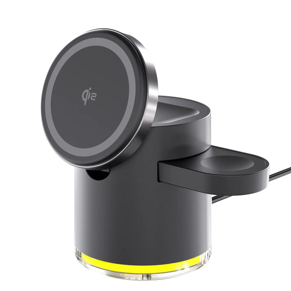 Qi2 Certified 3 in 1 Magnetic Wireless Charging Station